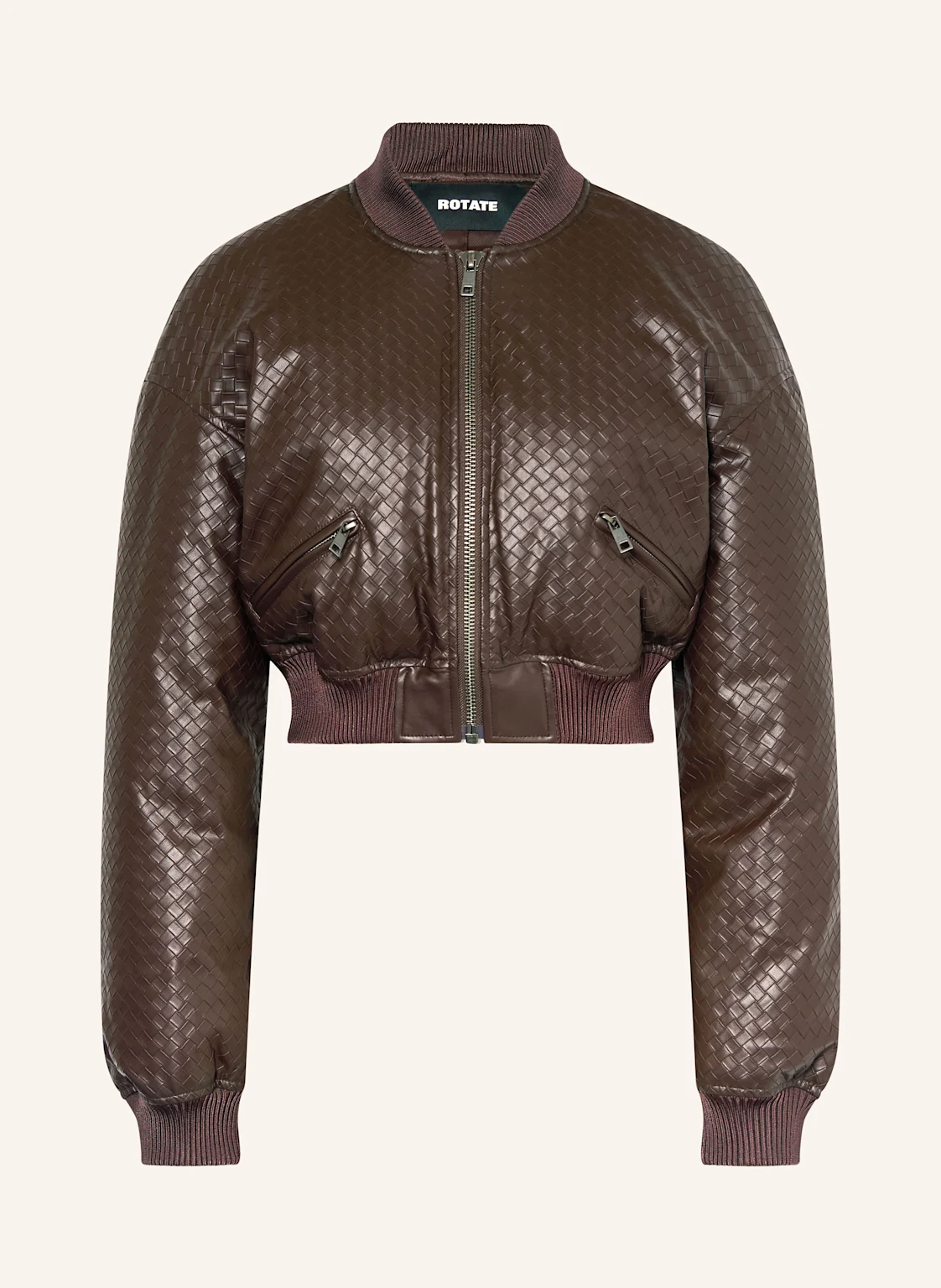 ROTATE Blouson in Lederoptik