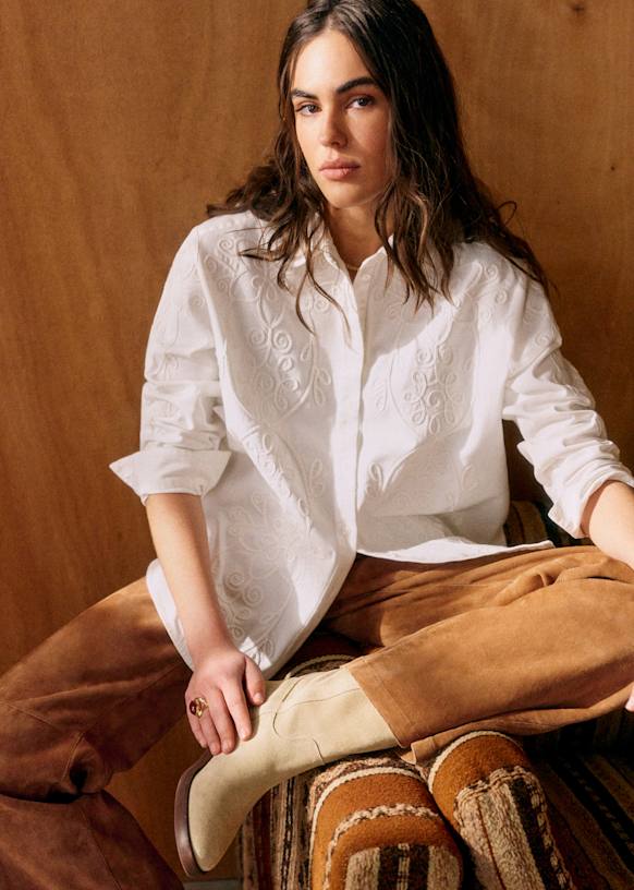 Maxy Shirt - Sézane x Lucia Vergara