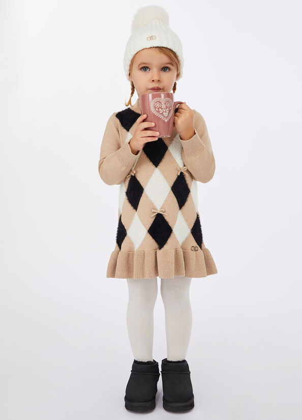 Berretto con pon pon