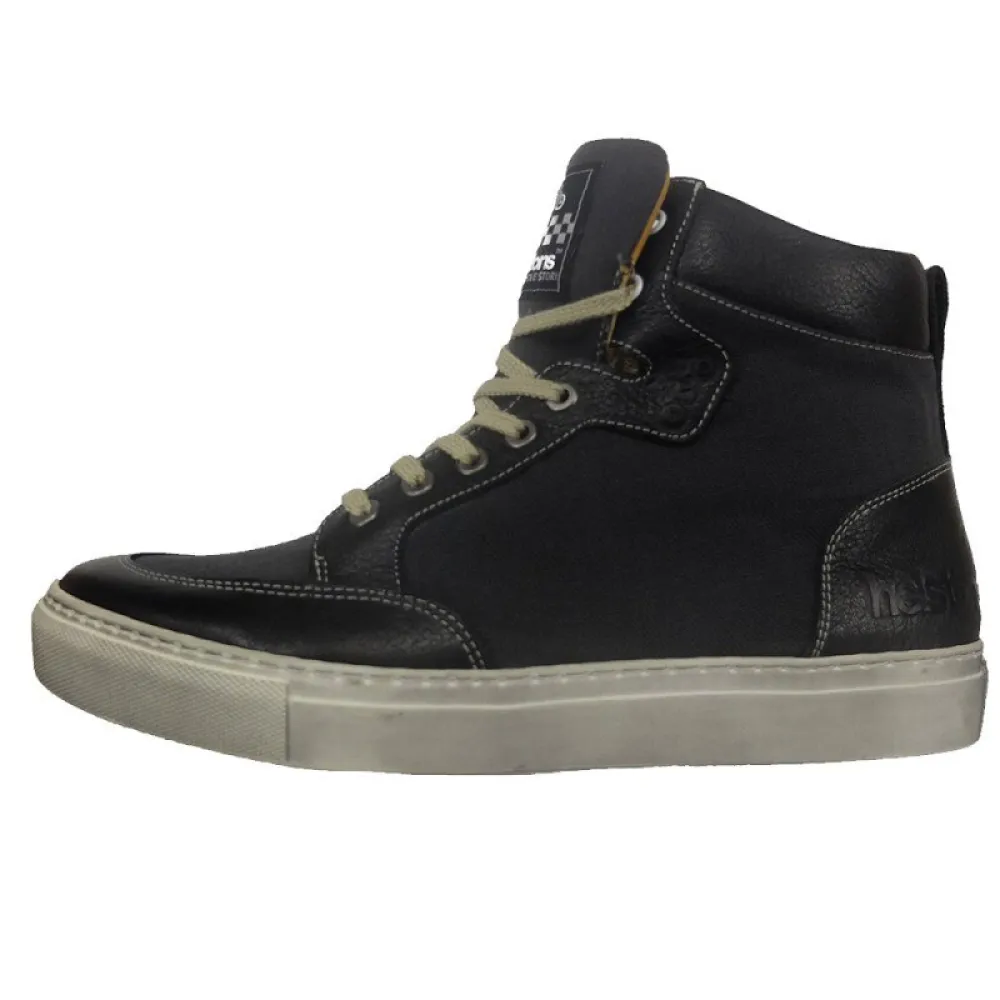 Helstons Trainers Canvas Armalith Leather Kobe motorcycle boots