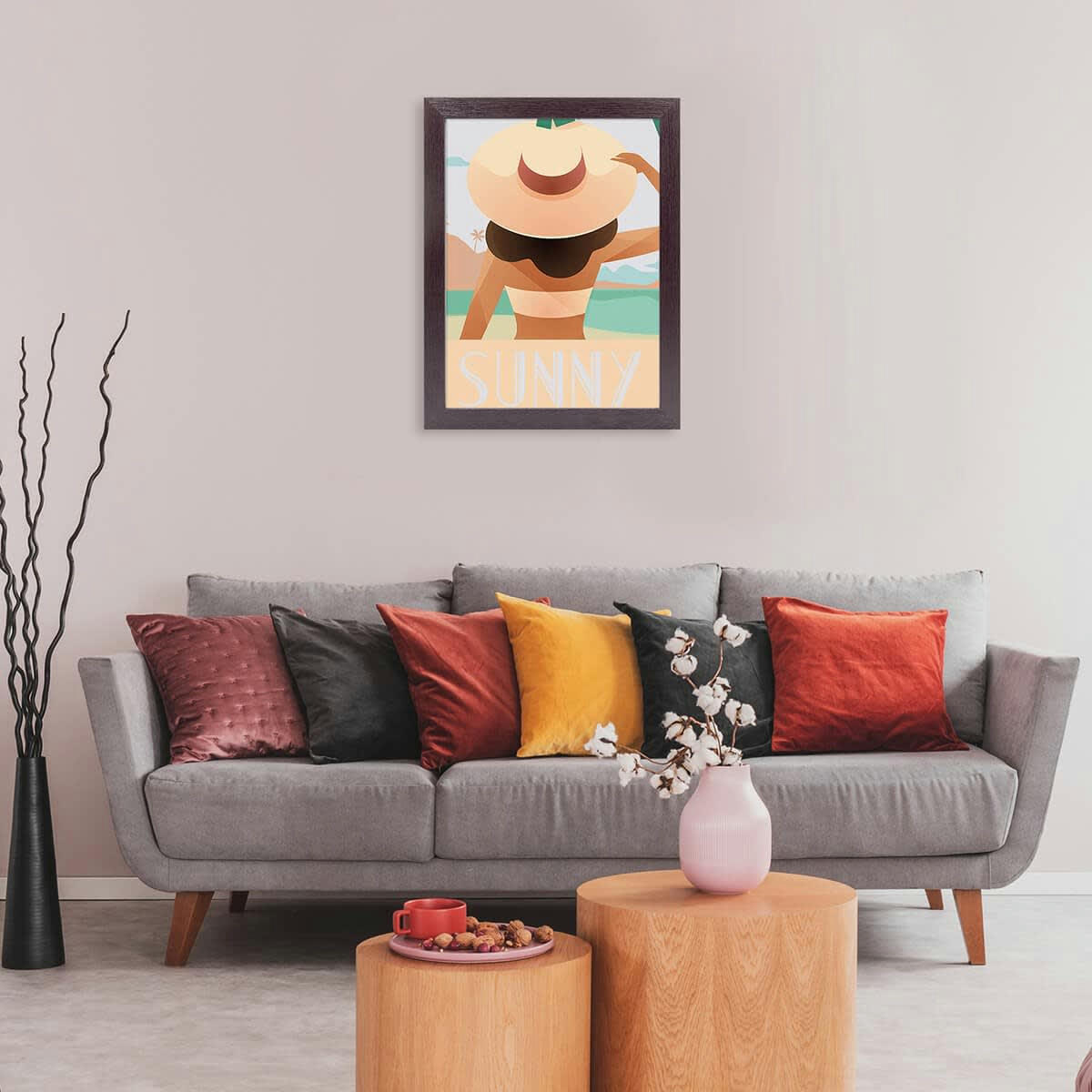 TUTTI FRUTTI - Cadre photo Tutti Frutti figue 30x40 cm bois reconstitué fsc