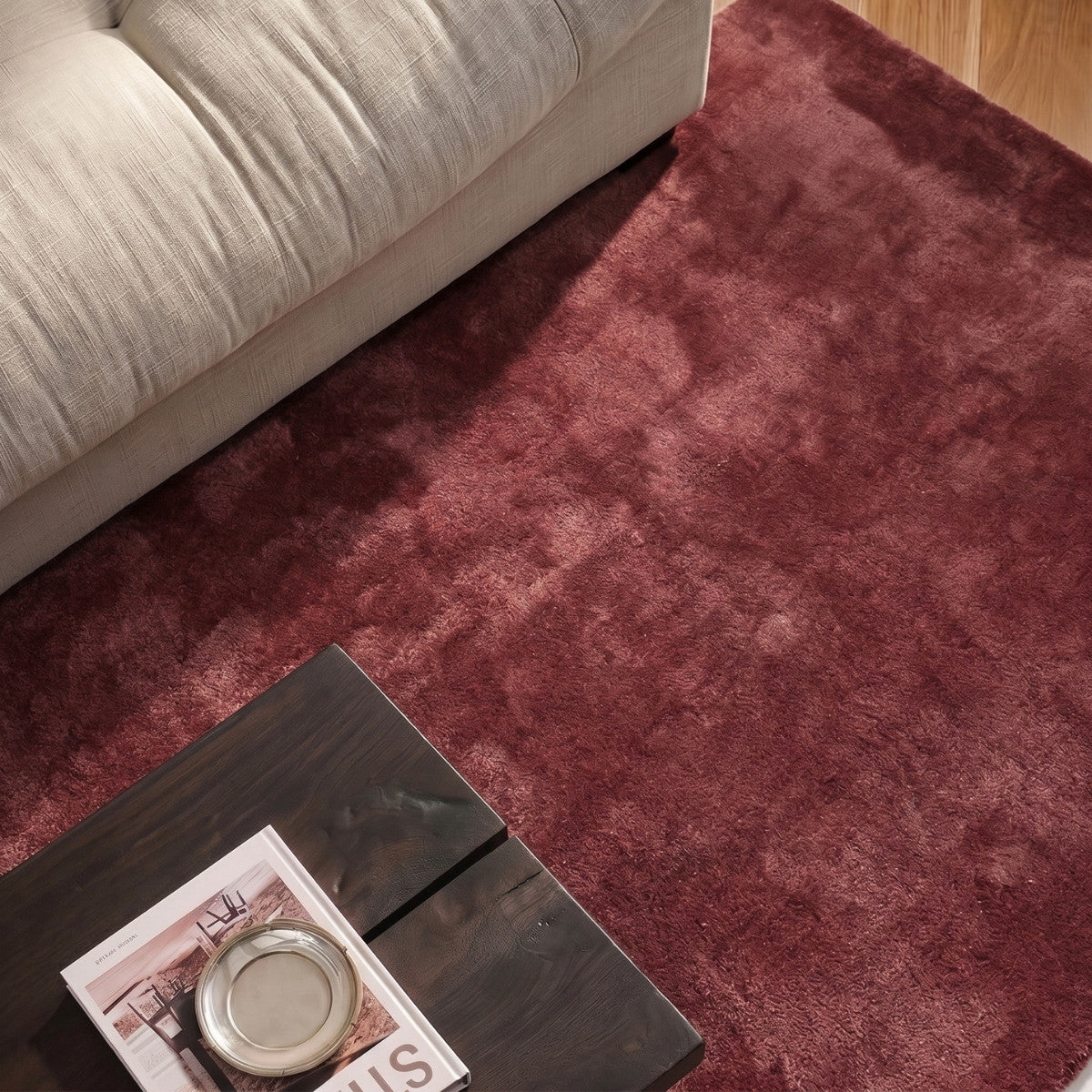 DÉJA Living Vloerkleed Civar - Roze Stof - 160x230cm