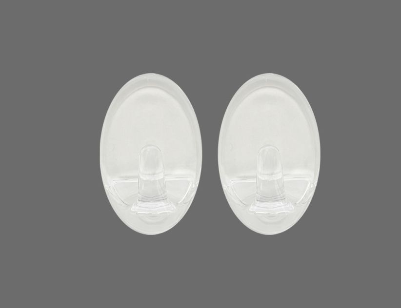 WENKO Liliput-Haken transparent