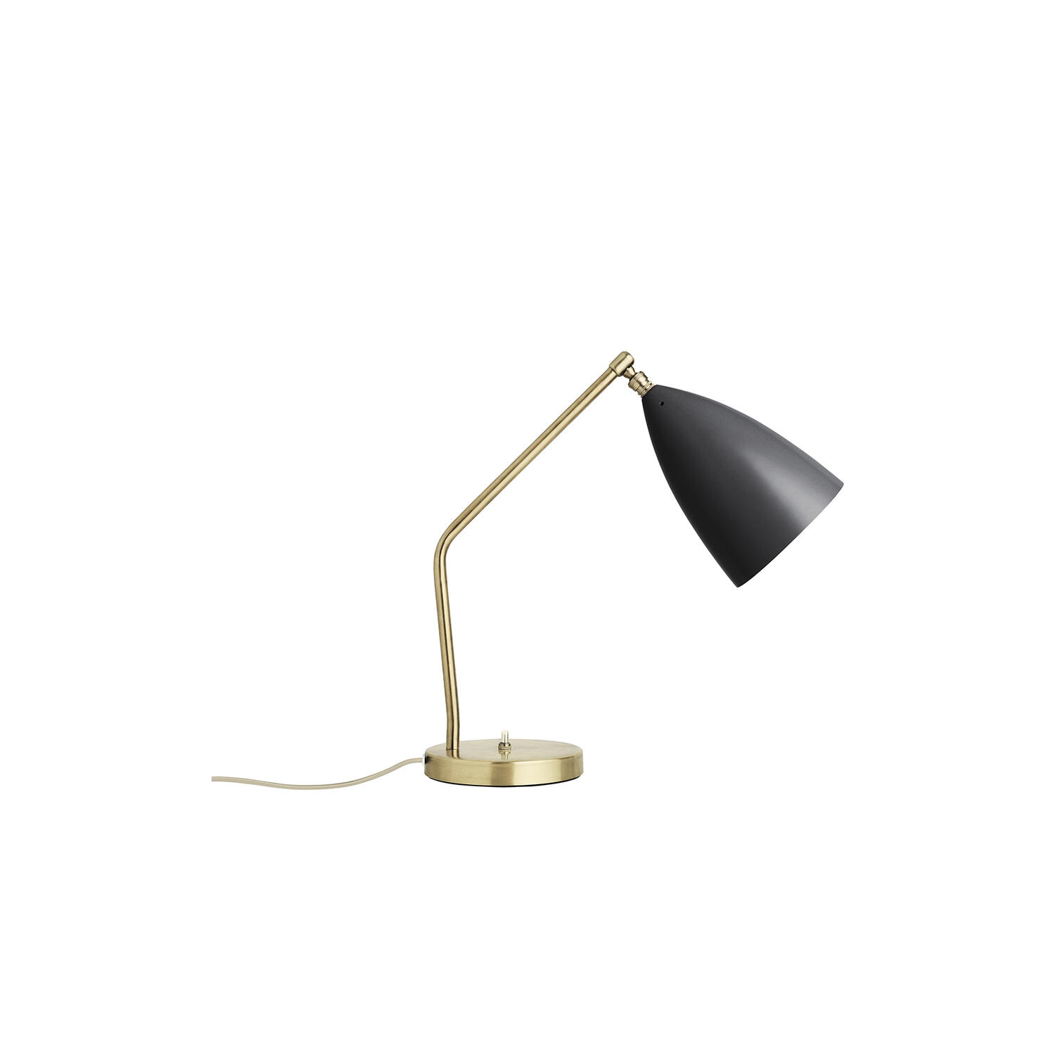 Gr&auml;shoppa Table Lamp, black semi matt