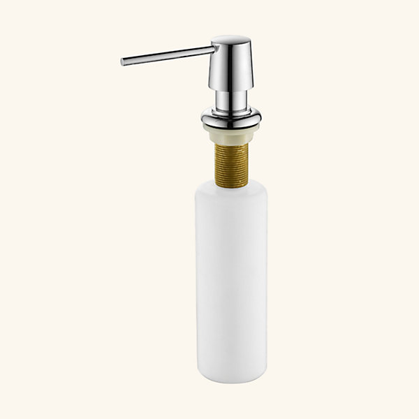 Distributeur savon cuisine encastrable Helika chromé