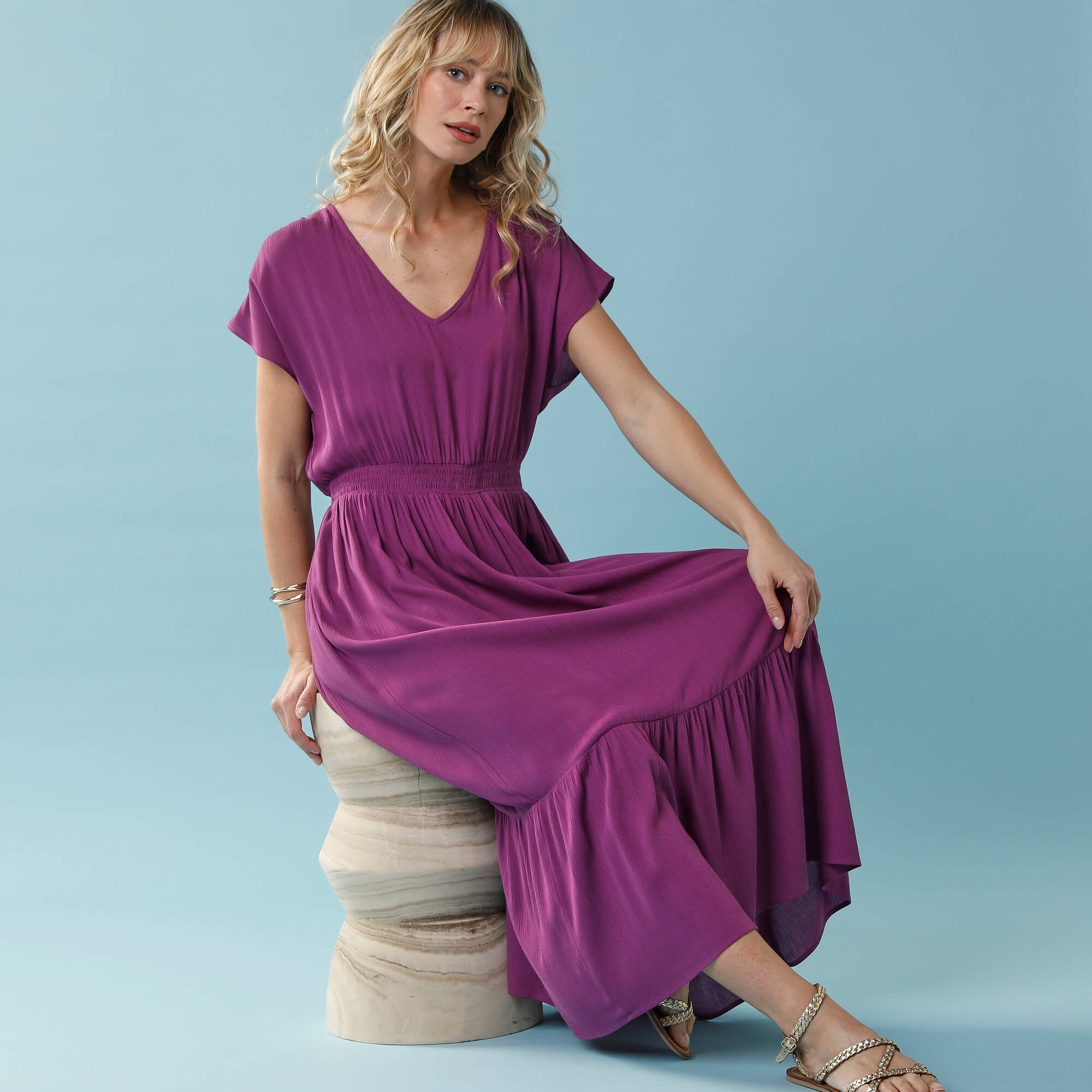 Robe Spécial Petite base volantée