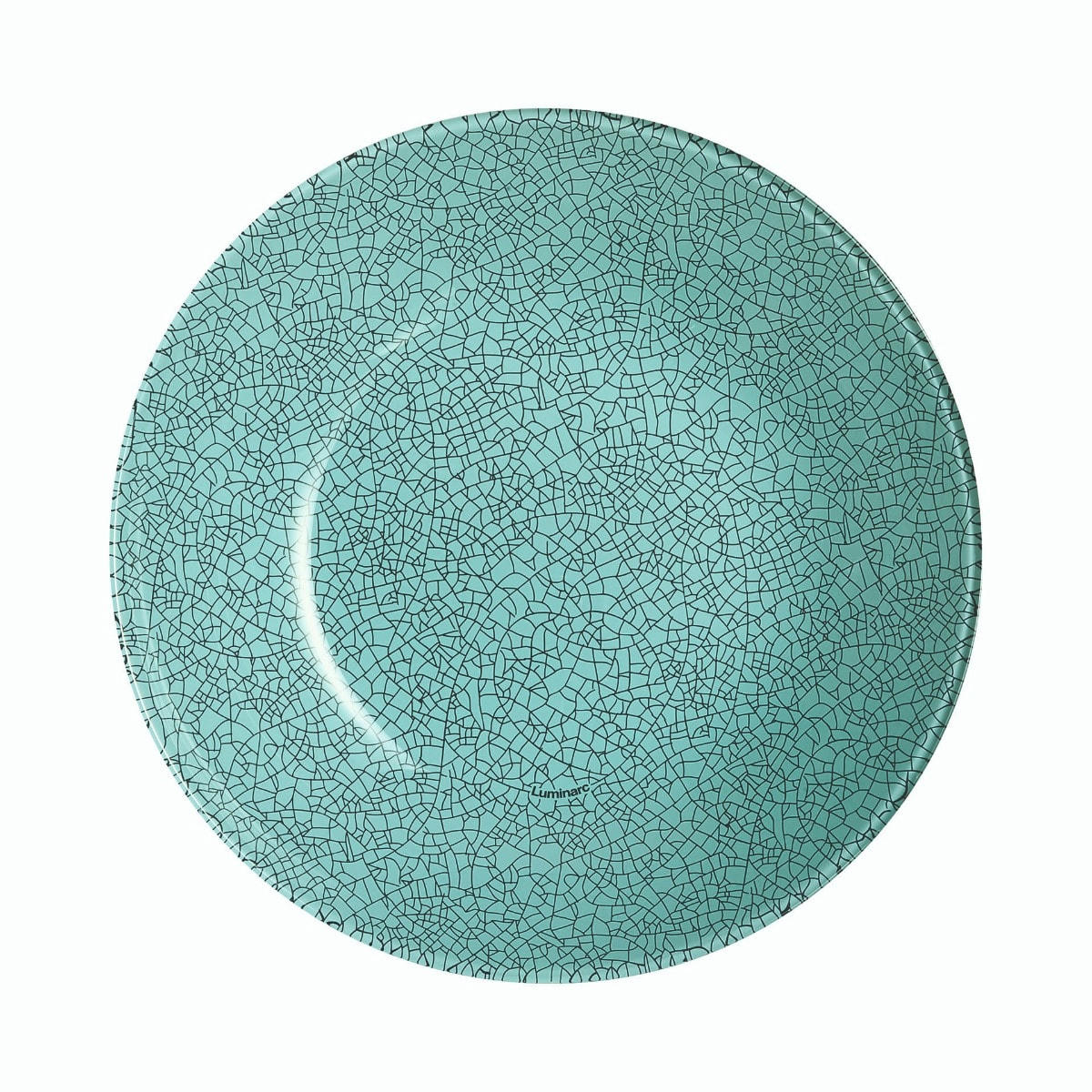 ICY - Assiette creuse turquoise 20 cm