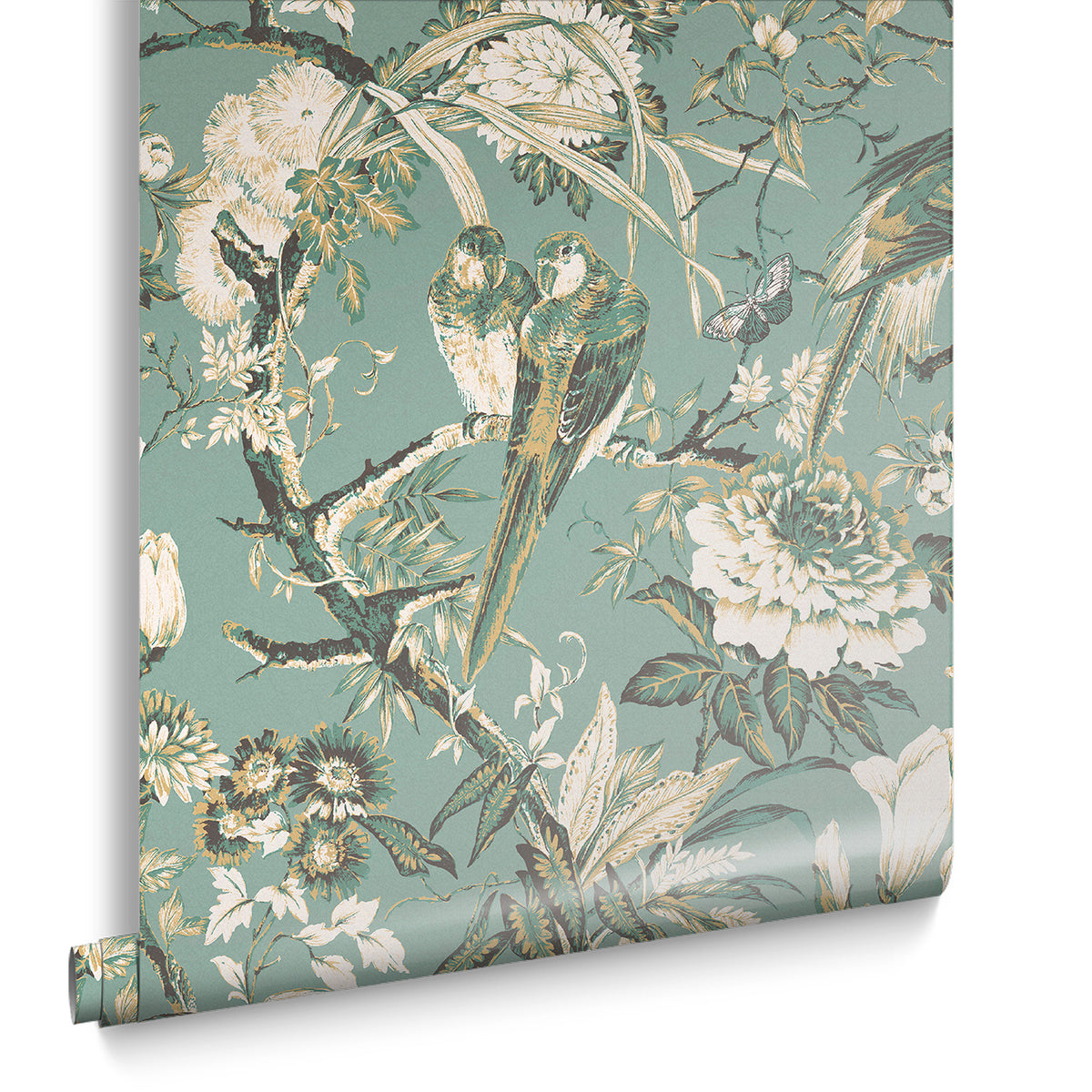 Graham & Brown Vliesbehang Perrow Duck Egg