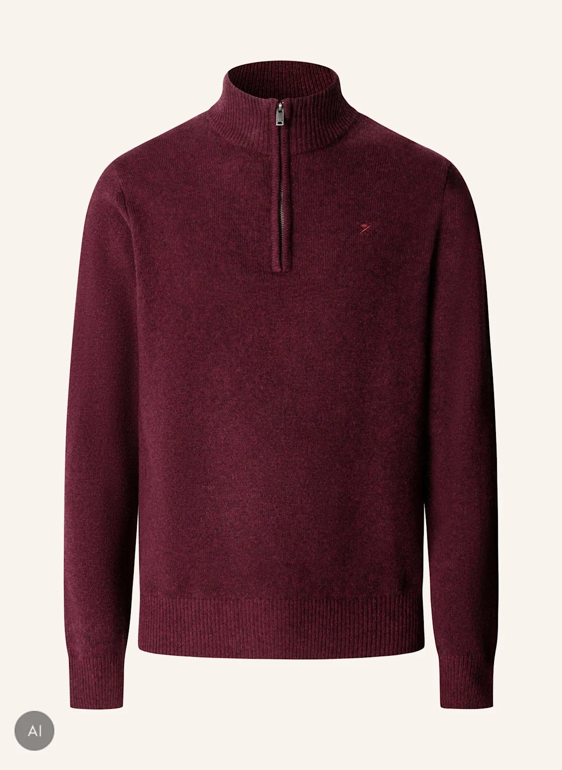 HACKETT LONDON Pullover LAMBSWOOL HZIP