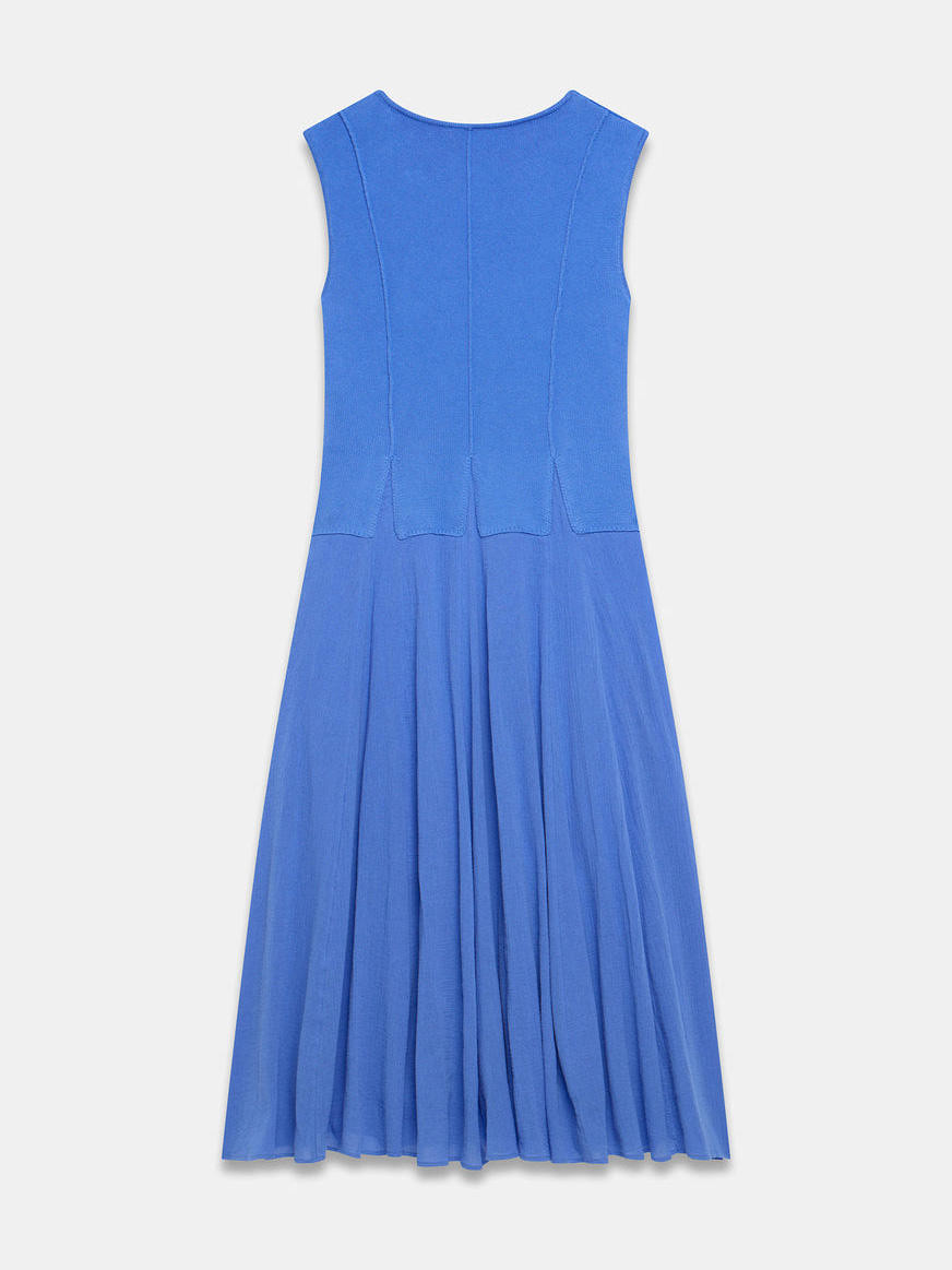 Casual Textured Knit Sleeveless Maxi Dress