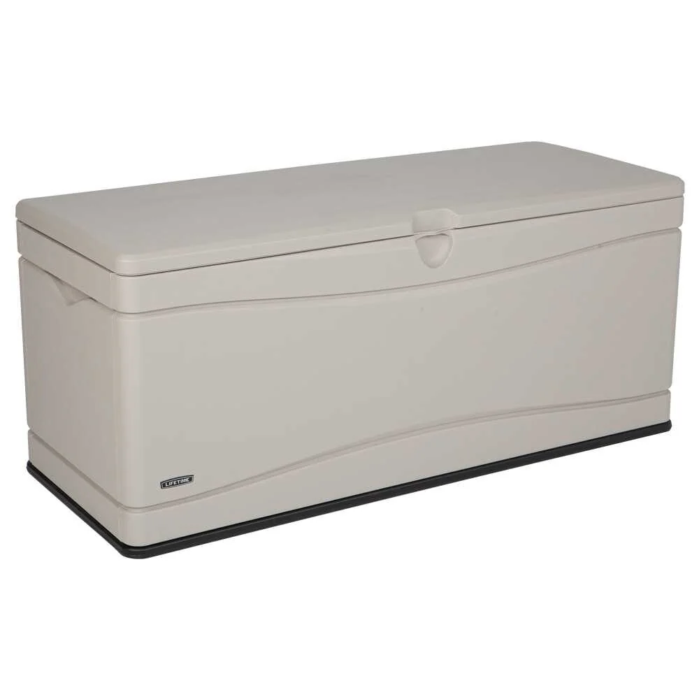 Lifetime Heavy-Duty Outdoor Storage Deck Box (130 Gallon)