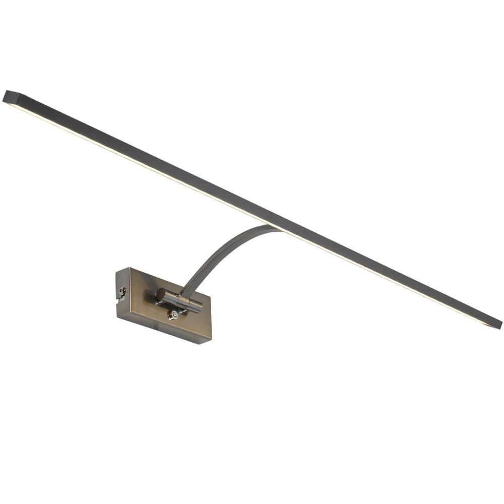 VEGGLAMPE SAWA 7W MATT NIKKEL