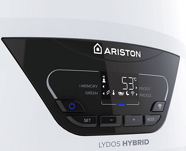 Chauffe-eau électrique 100 L hybrid connecté Ariston Lydos 3 personnes