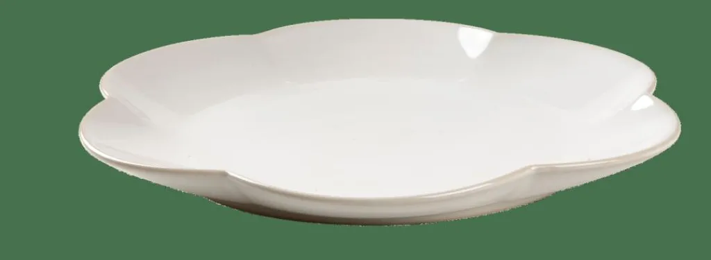 Assiettes^CASA DAHLIA FLOWER Assiette Blanc