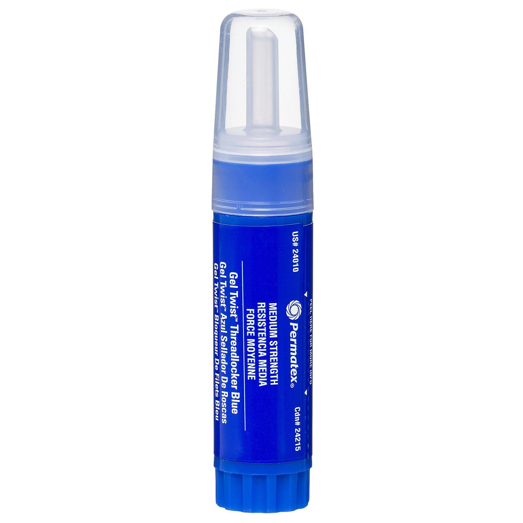 Permatex® Medium-Strength 242 Threadlocker, Blue GEL, 10-g