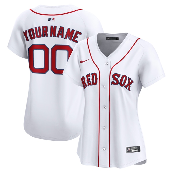 Boston Red Sox Nike Women's Home Limited Custom Jersey - White