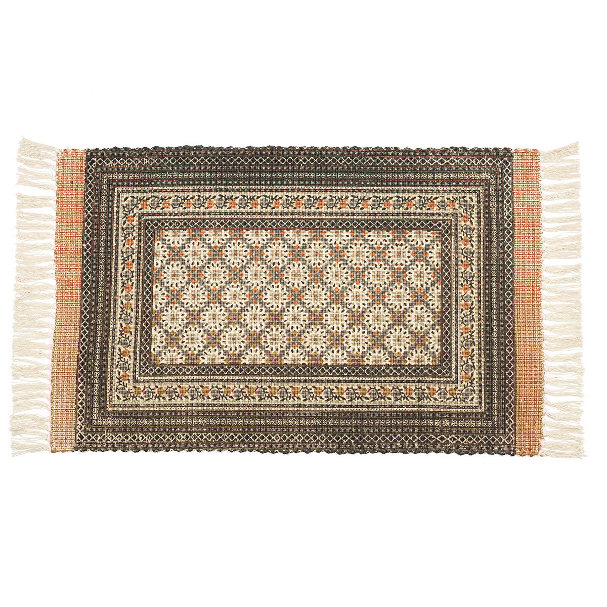 Passadeira CAIRO em juta e algodão 60x200cm