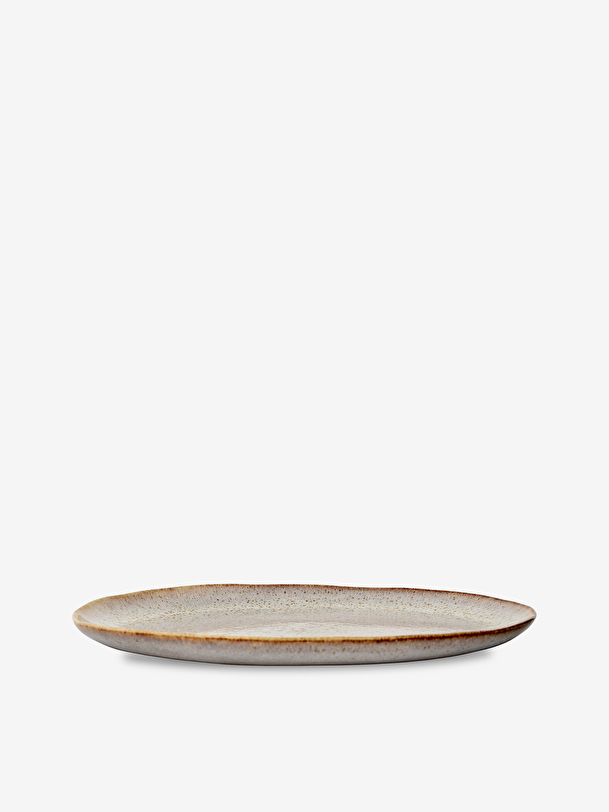 Grande assiette raw gres naturel - bloo... naturel