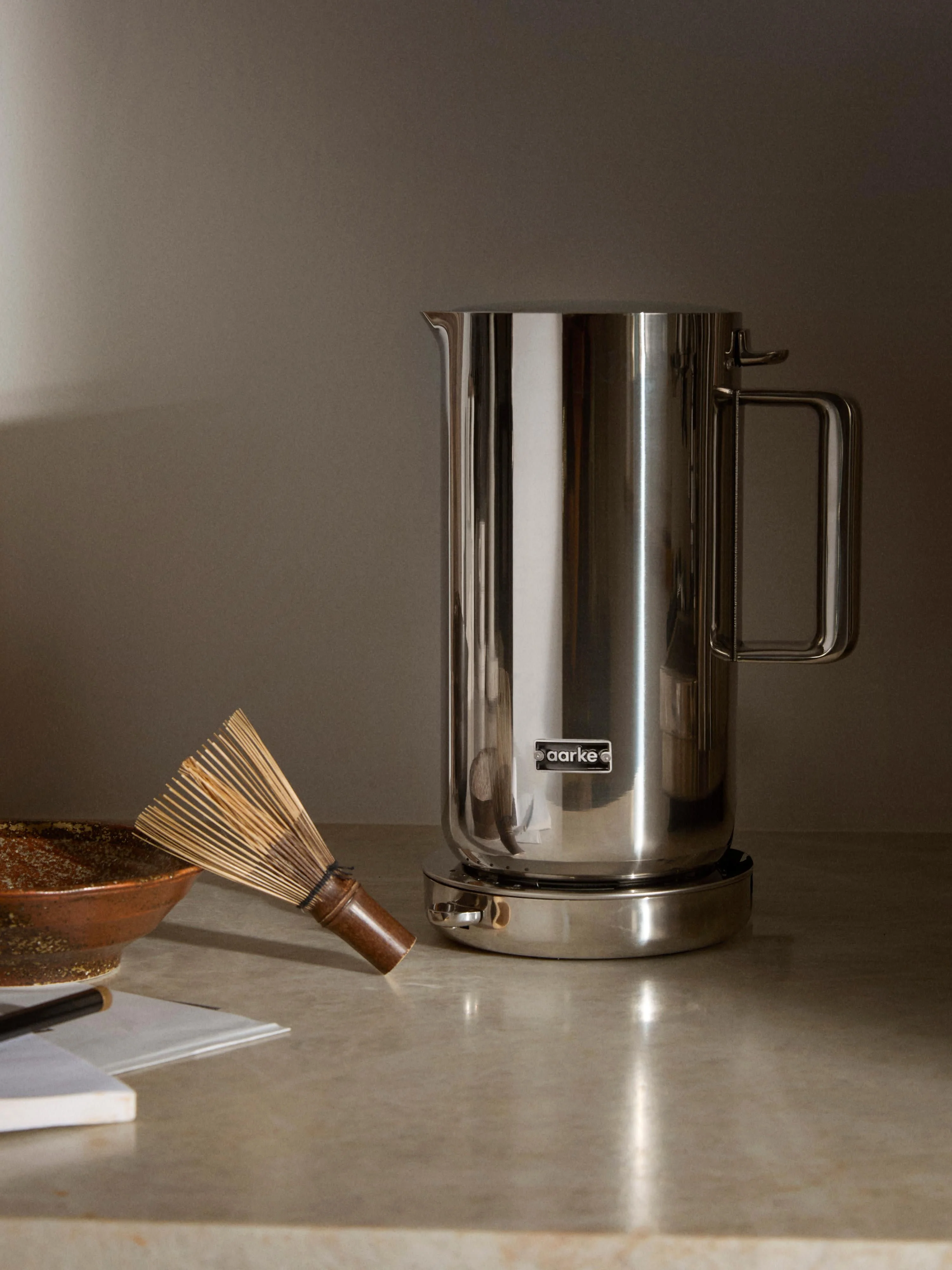 Wasserkocher Kettle aus Edelstahl, 1.2 L