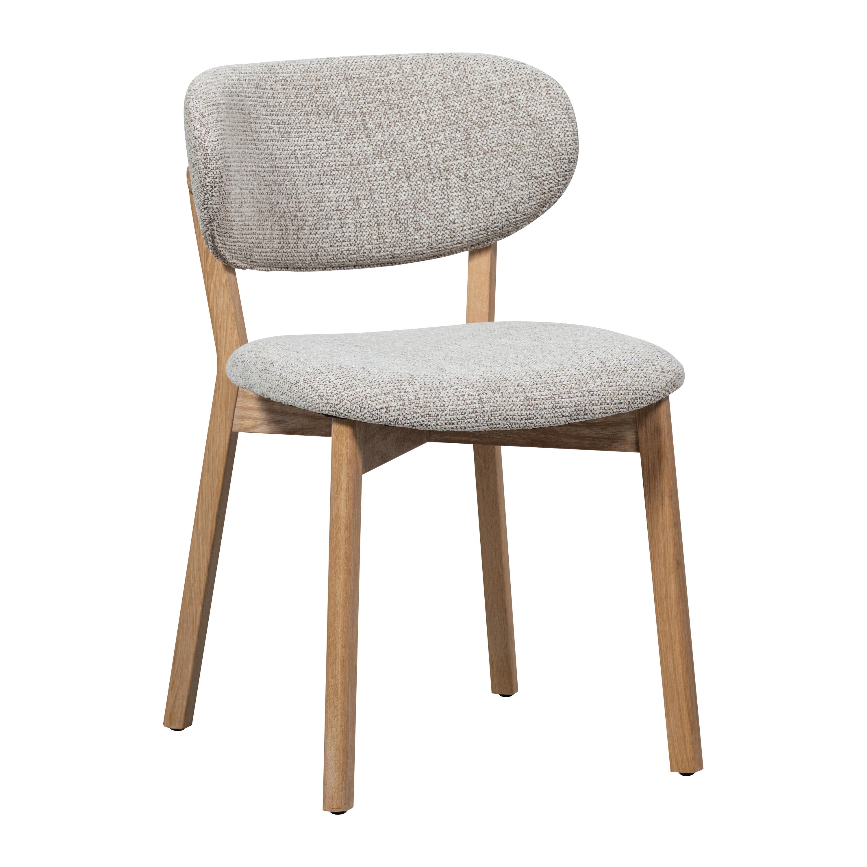 WOOOD Udar Eetkamerstoel - Naturel Eiken