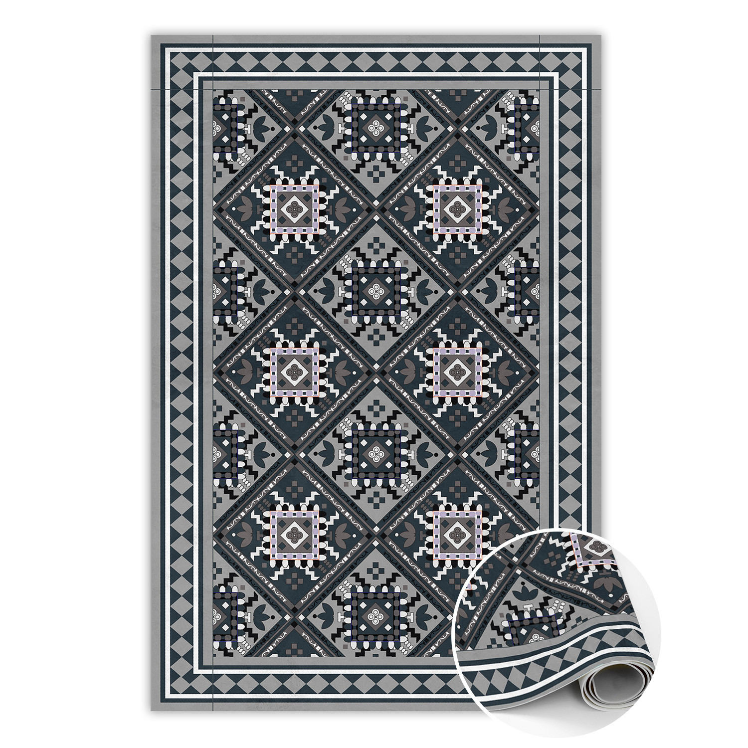 Dywan winylowy do domu Arabska geometria 80 x 120 cm