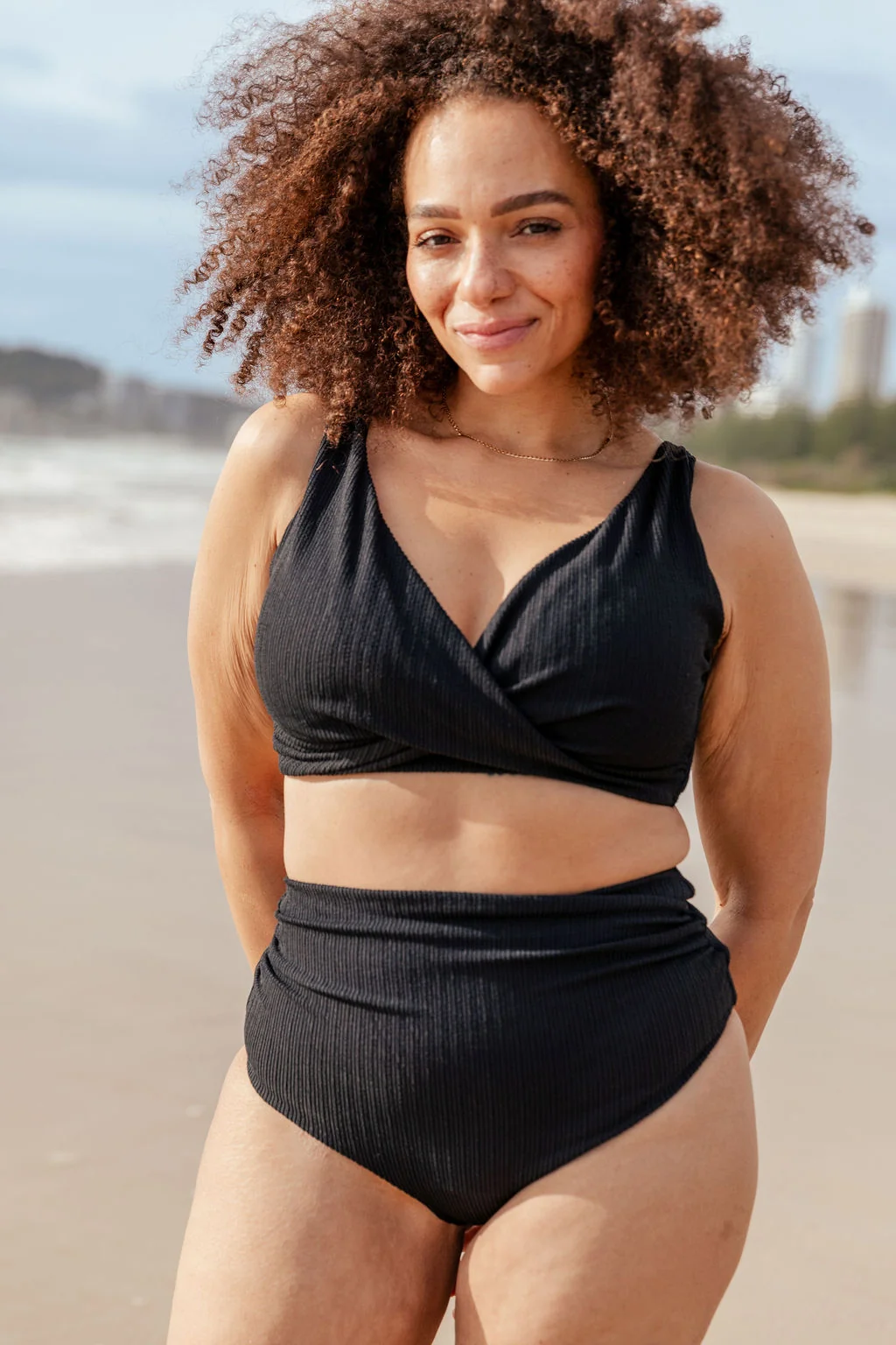 Burleigh Bikini Top in Black