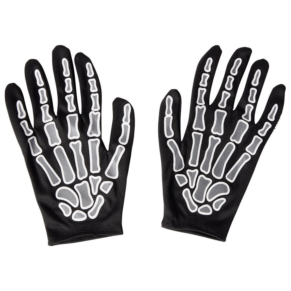 Gants squelette Halloween taille adulte