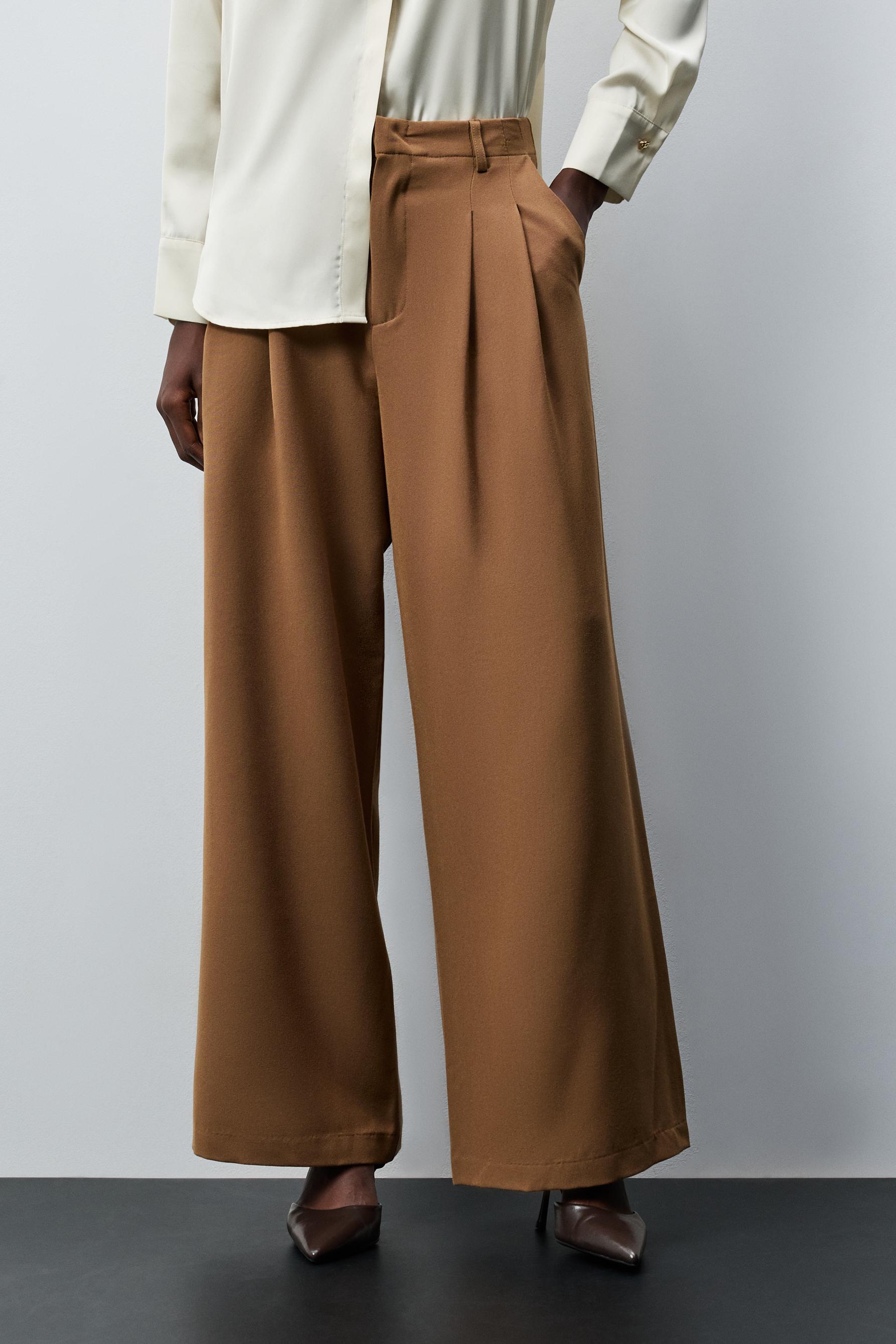 Pantalón wide leg vestir