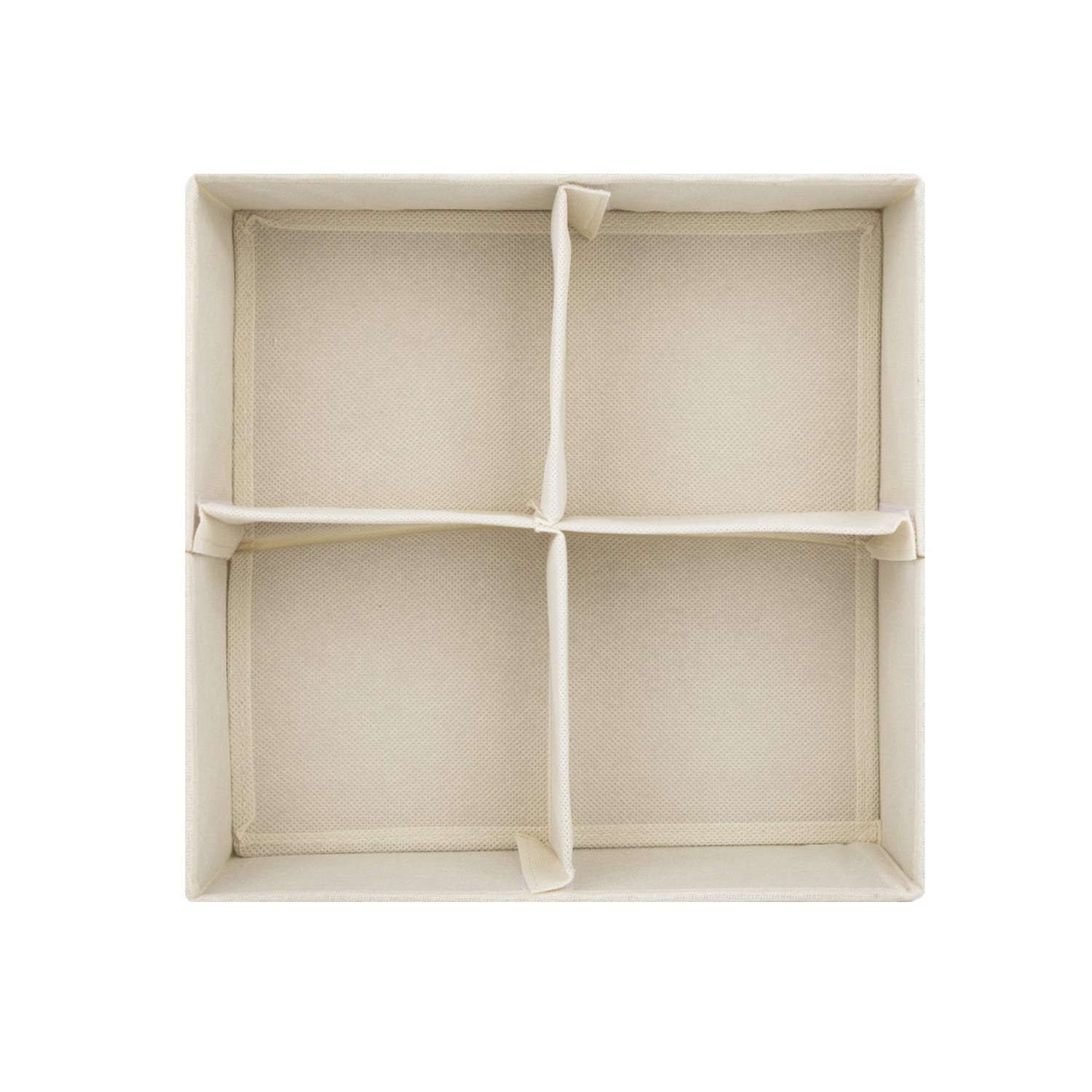 Organizer 4 scomparti portaoggetti 28x28x11 cm