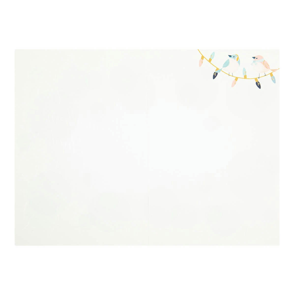 - Carte De Vœux Céleste Guirlande