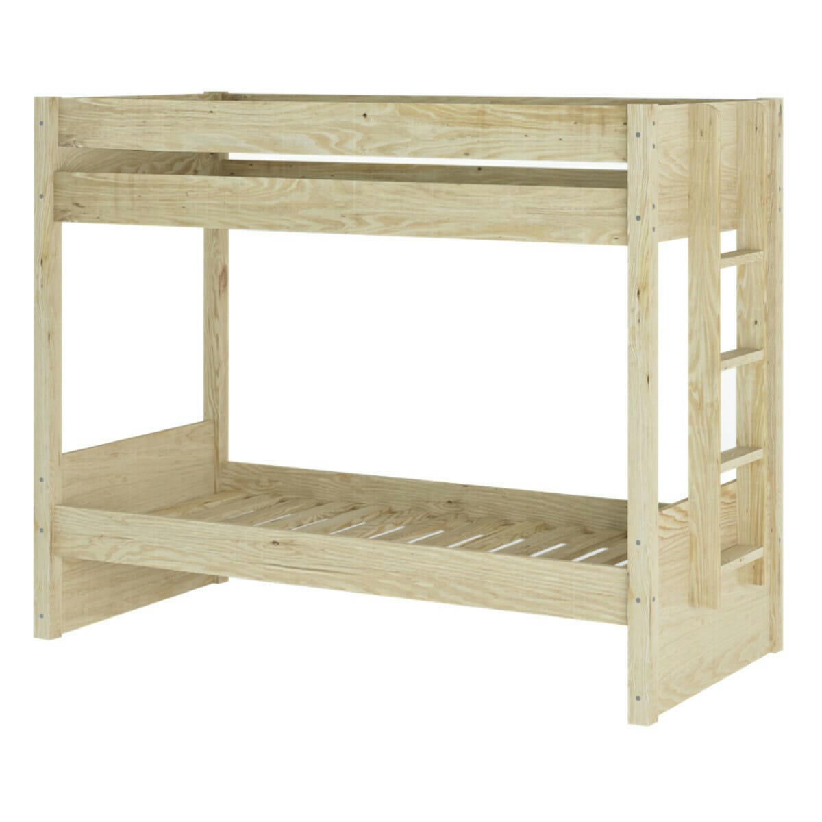 ELORA - Lit superposé 90x190 cm bois massif