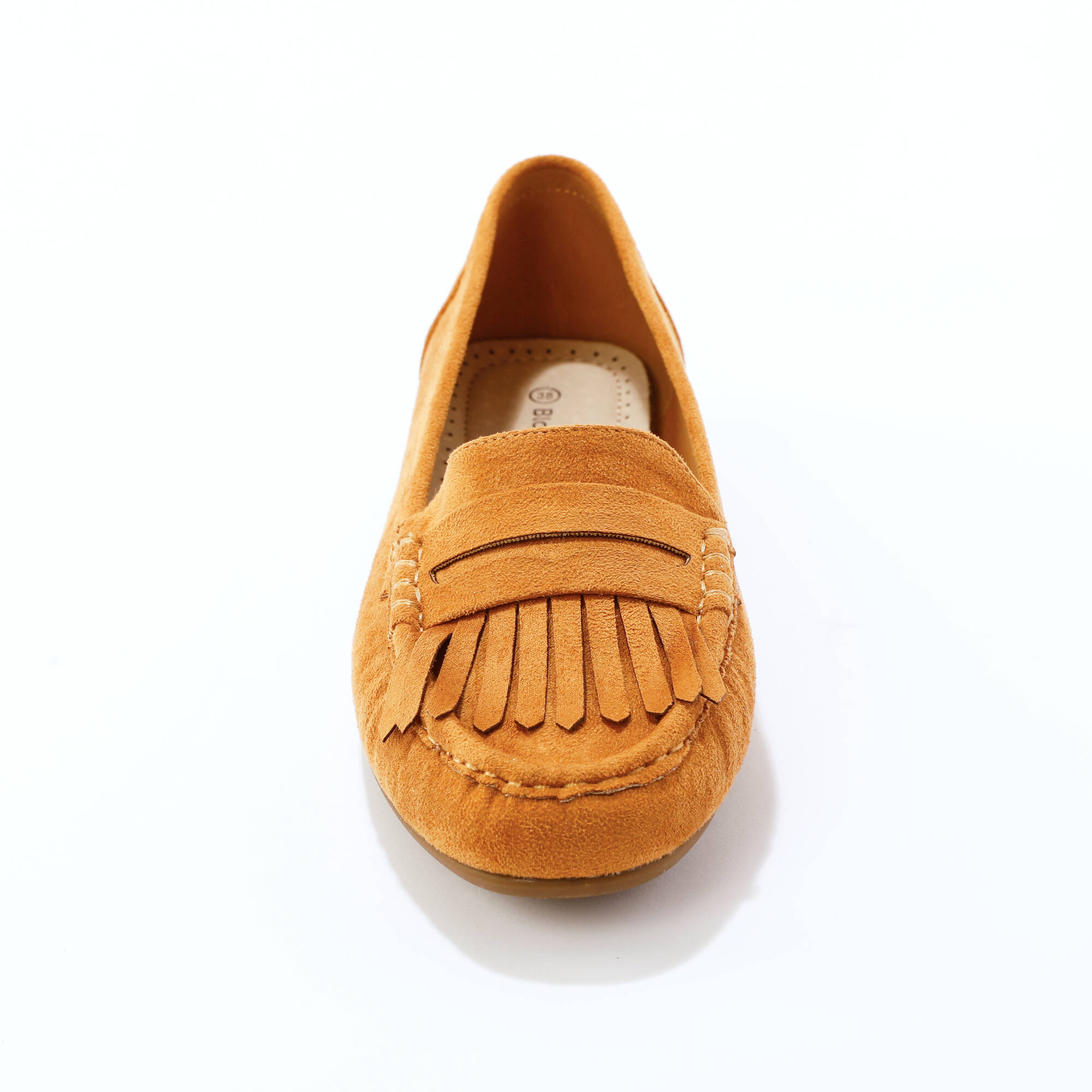Mocassins souples textile microfibre