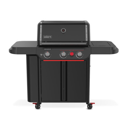 Barbecue gaz Genesis E-330WR Stealth   rôtissoire - Weber