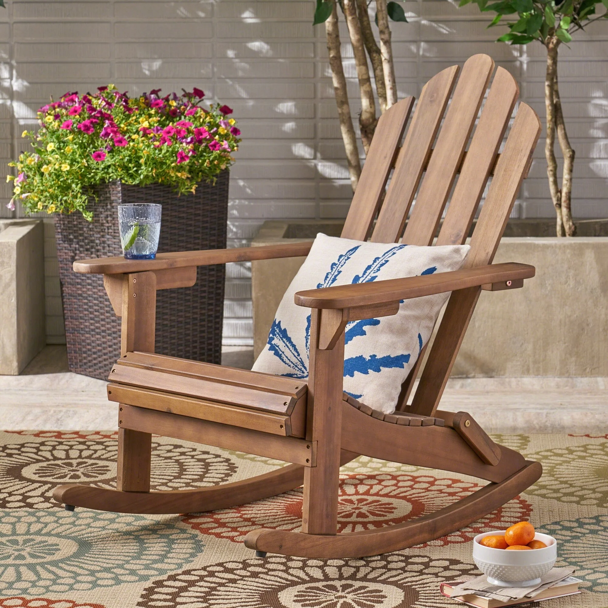 outdoor HOLLYWOOD ADIRONDACK ROCKING CHAIR