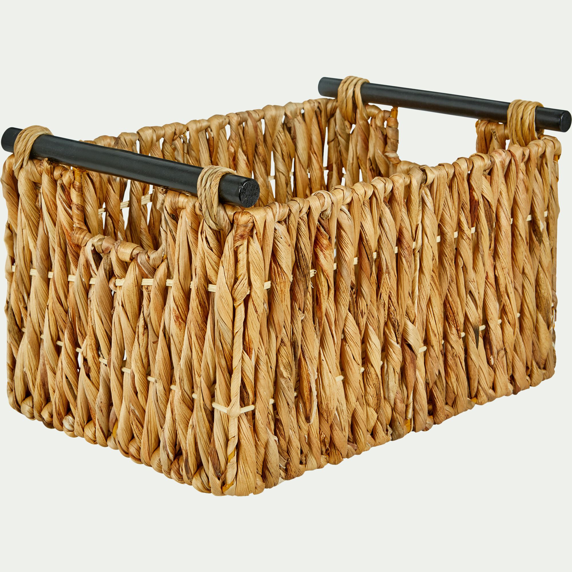 HAYE - Caisse en jonc de mer tressé H21xL36cm - naturel