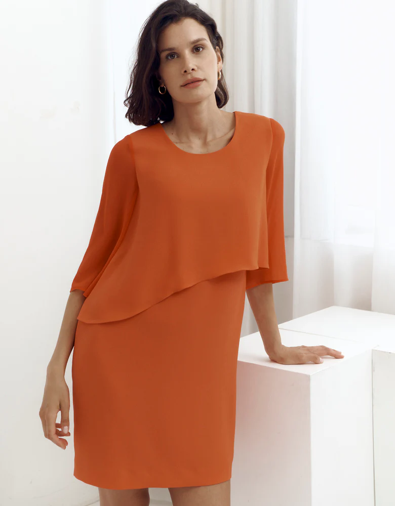 Robe à volant RIGOLUA87/87222/083