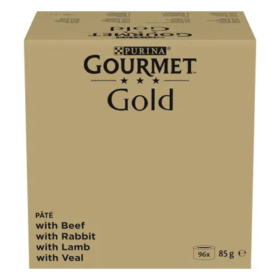 Gourmet Gold Wet Cat Food Jumbo Pack 96 x 85g