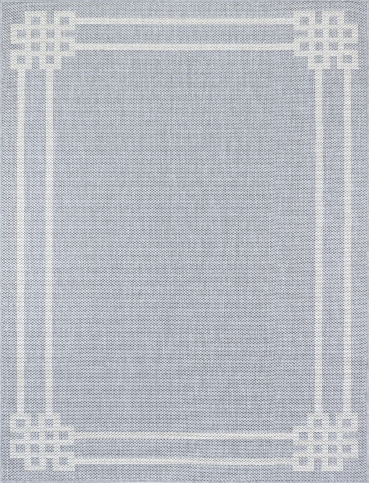 MARY - Tapis d'Extérieur/Intérieur Gris/Ivoire 120x170