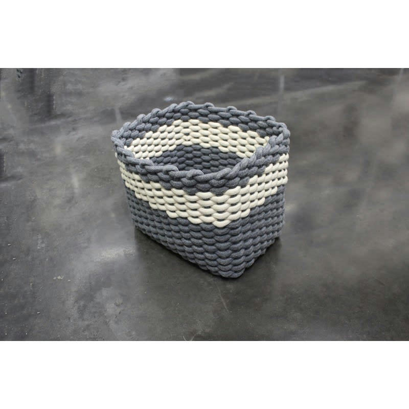 DUO - Lot de 2 paniers en corde tressée