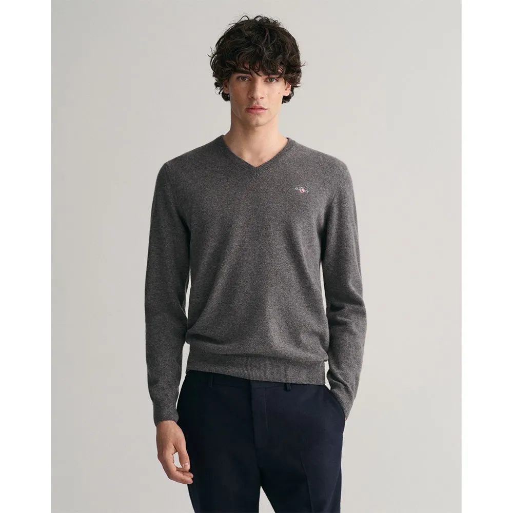 Gant Superfine Lambswool v neck sweater