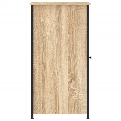 NNEVL Bedside Cabinets 2 pcs Sonoma Oak 32x42x80 cm Engineered Wood