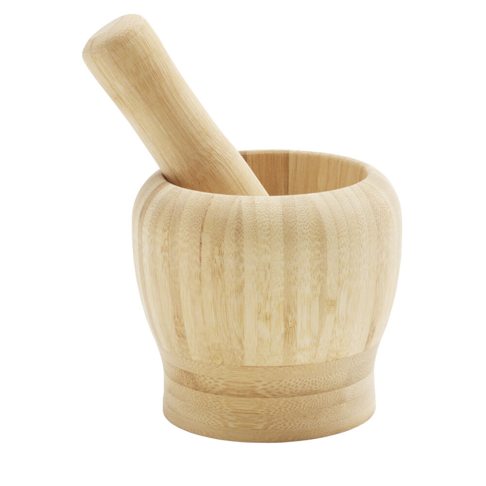 Mortier en bambou H14,5cm