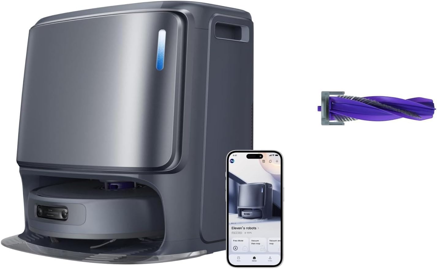 NARWAL Freo Z Ultra Robot Vacuum and Mop Combo and Floating Brush