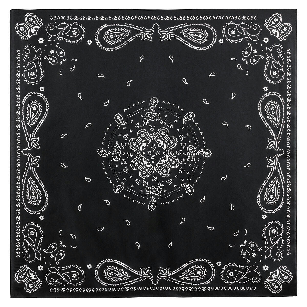 Foulard imprimé style bandana