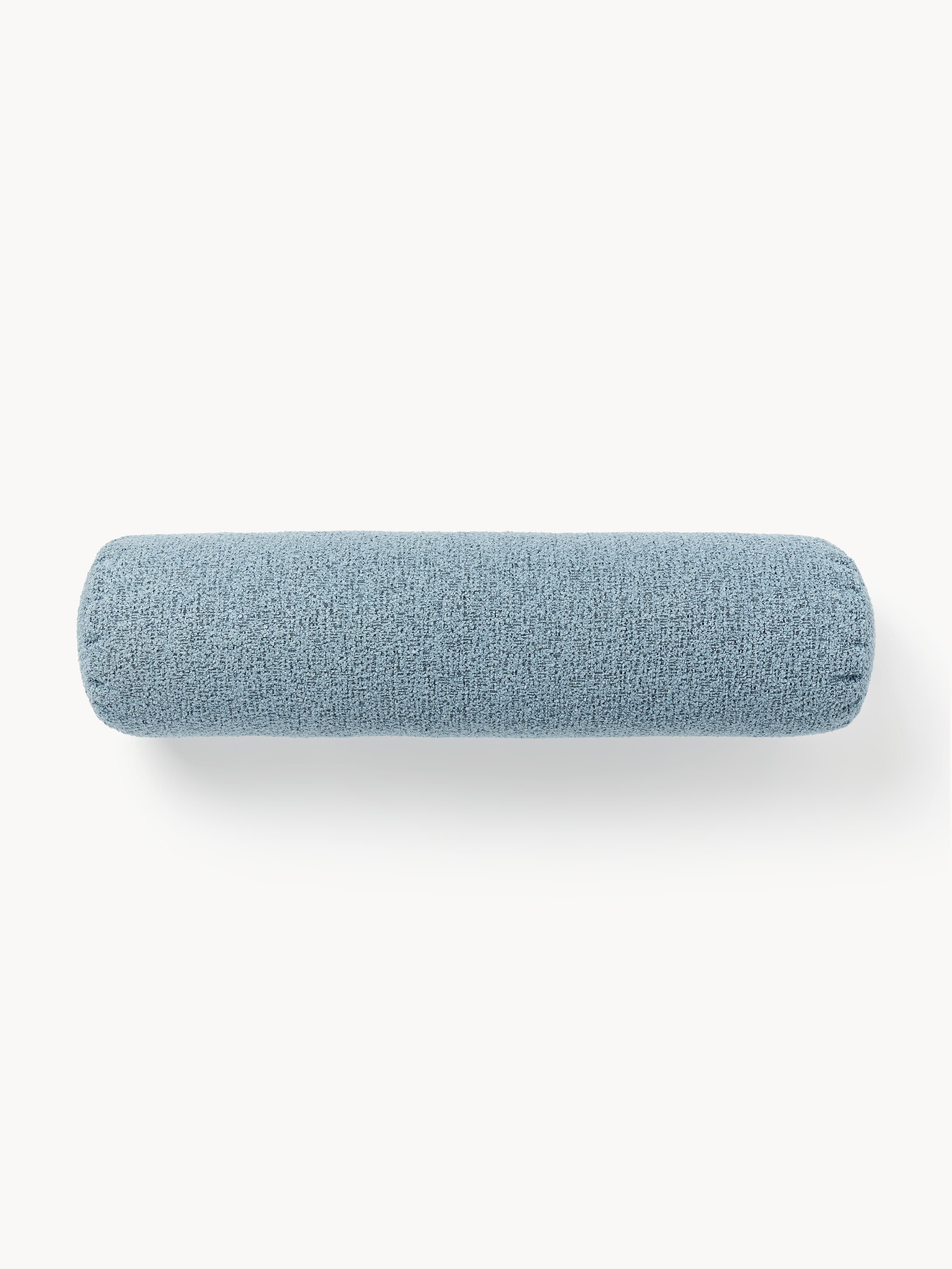 Bouclé-Sofa-Nackenrolle Sofia