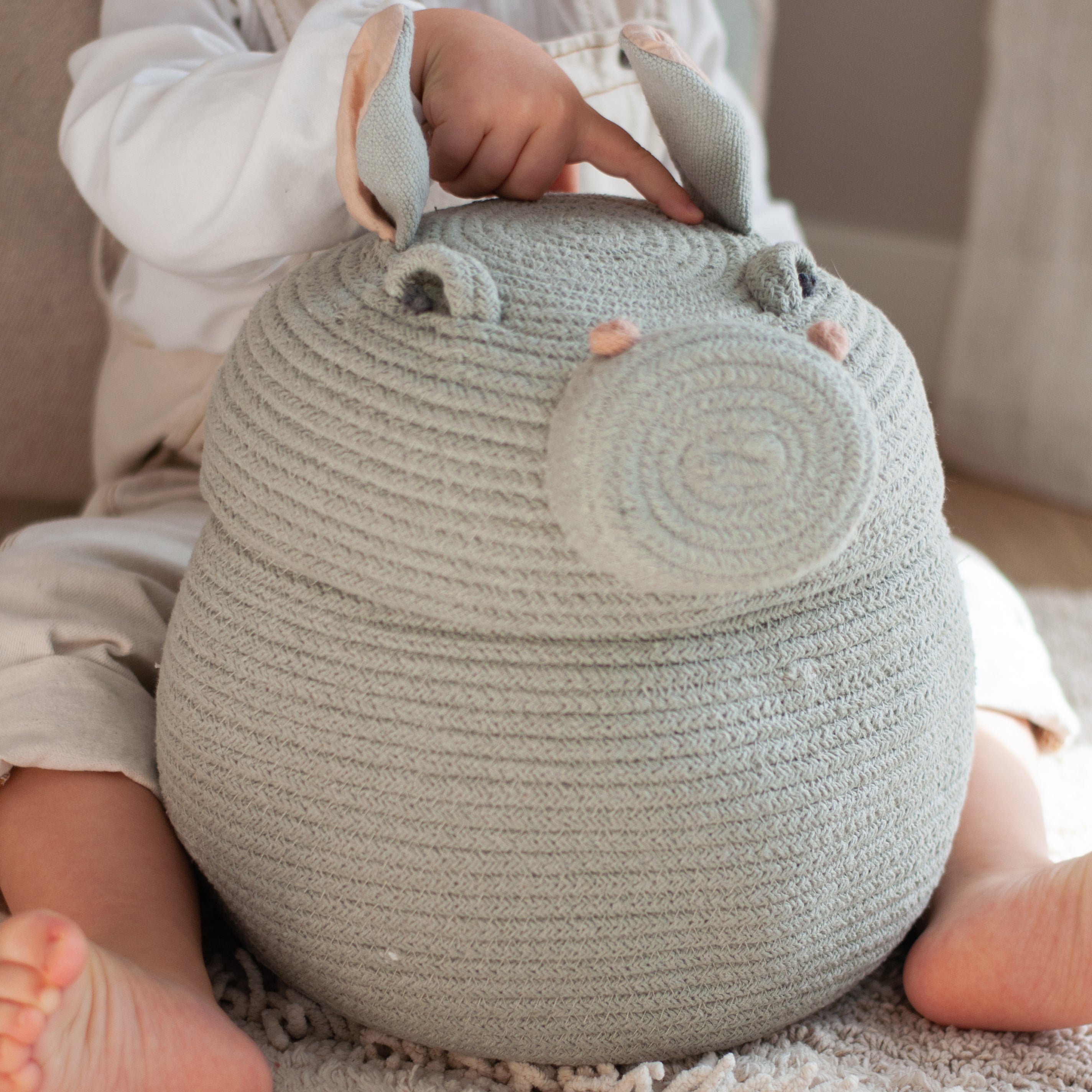 Lorena Canals The Animal Crew Opbergmand - Henry the Hippo