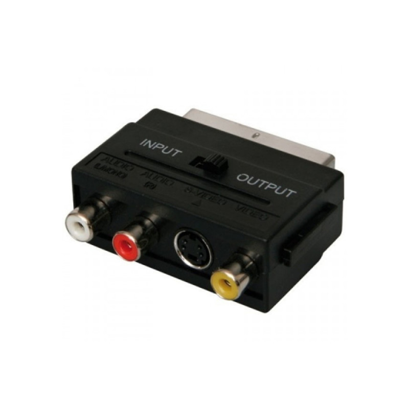 Adaptateur péritel - 3RCA   1SVHS PROFILE