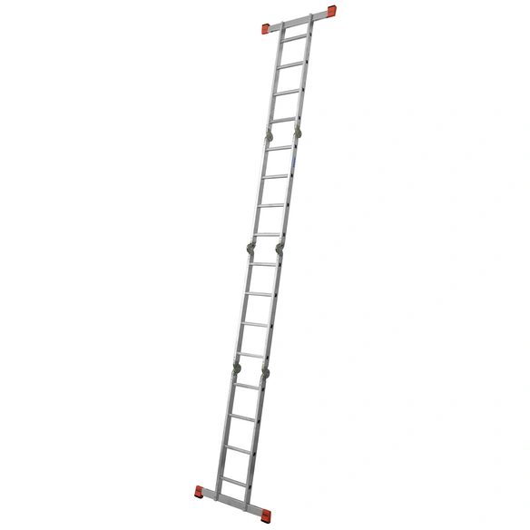 Gelenkleiter »MONTO MultiMatic«, 16 Sprossen, Aluminium