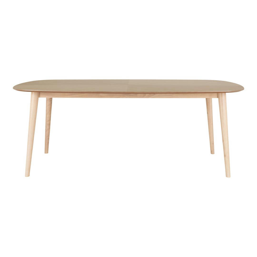 CARMONA - Table à manger en bois 200x100cm bois clair