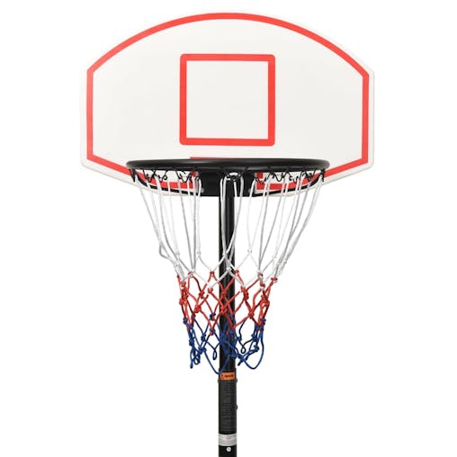 NNEVL Basketball Stand White 216-250 cm Polyethene